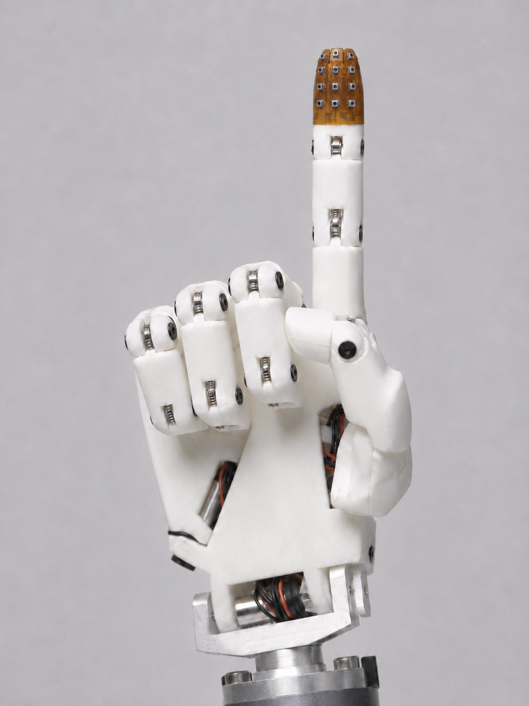 Tactile fingertip on InMoov Robot hand