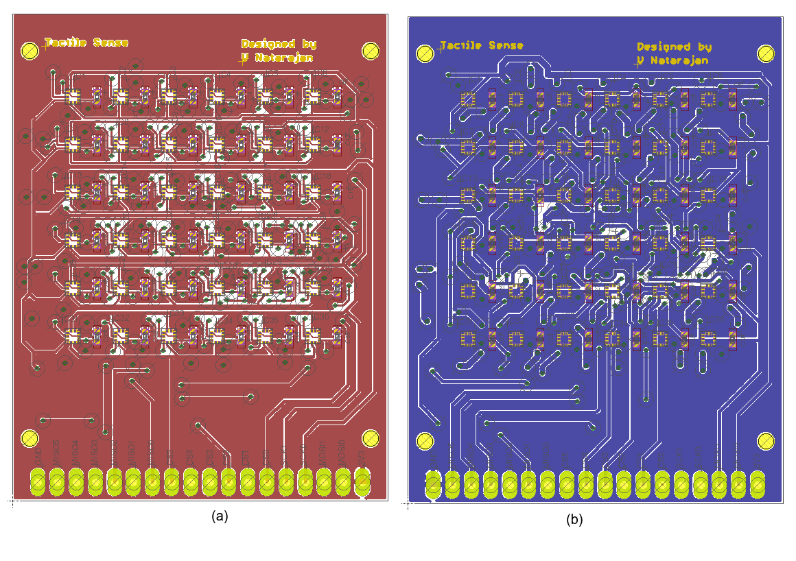 Board Layout Top and Bottom Layer