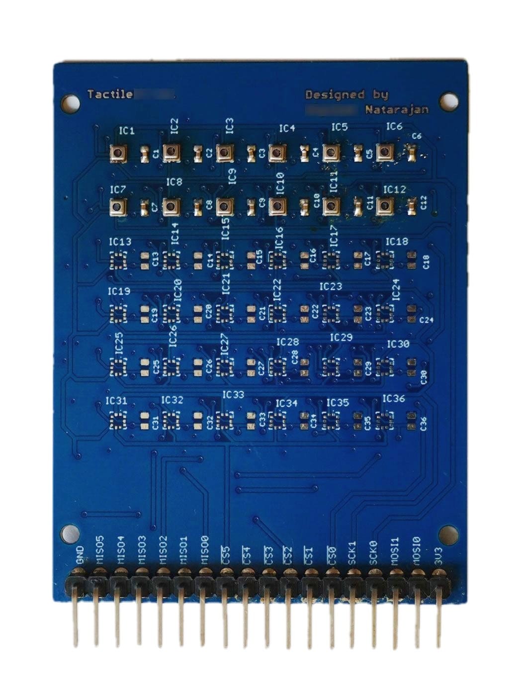 Tactile Sensing Module with 36 Sensors