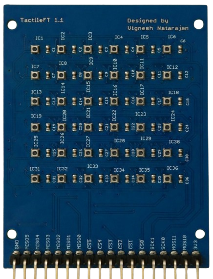 Tactile Sensing Module with 36 Sensors